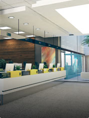 bank lighting