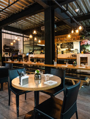hotels and restaurant lighting