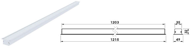 Eveready Aristocrat R linear light