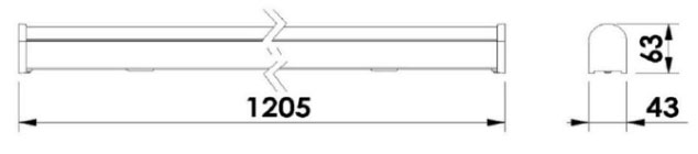 Horzalite industrial batten