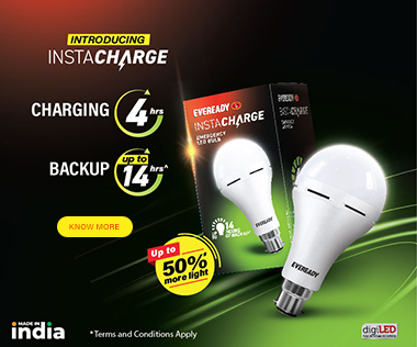 Eveready rechargeable led bulb deals