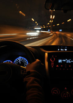 Eveready Emergency during night drive