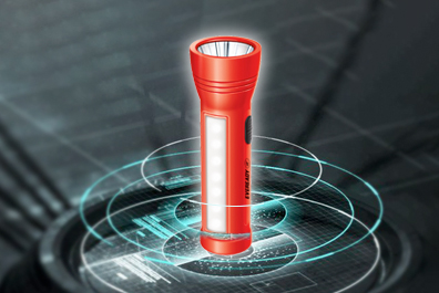 plastic torch red