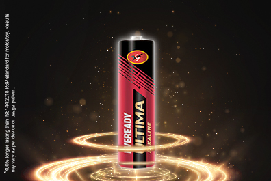Eveready Ultima battery
