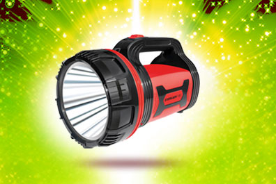 eveready flashlight red