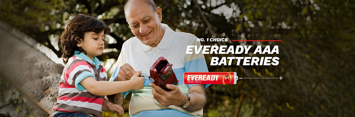 Eveready AAA batteries