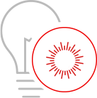light distribution icon